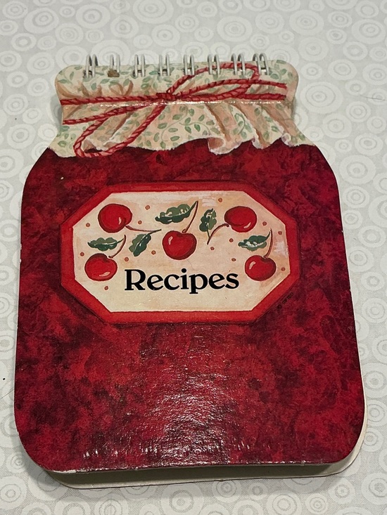 Giftco Inc. Other - Red Cherry Recipe Notebook - Unbranded